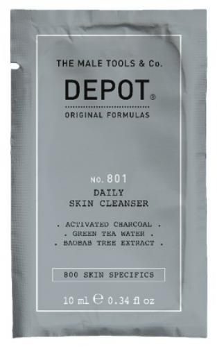 Depot No. 801 Daily Skin Cleanser 10ml Sachet (10 Stk. gebündelt)