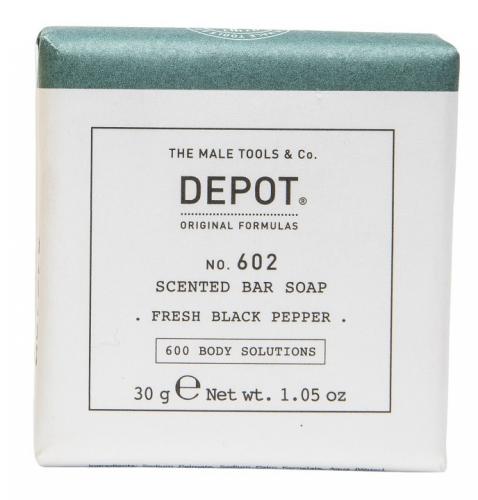 Depot No. 602 Scented Bar Soap Fresh Black Pepper 30g (Travel Size)