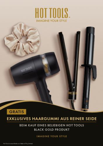 Hot Tools Pro A5 Aufsteller - Silk Scrunchie 
